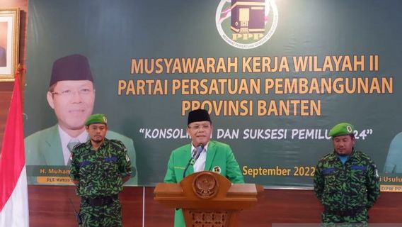 Suharso Monoarfa Dilengserkan, Plt Ketum Mardiono Tegaskan Tak Ada Perpecahan di PPP