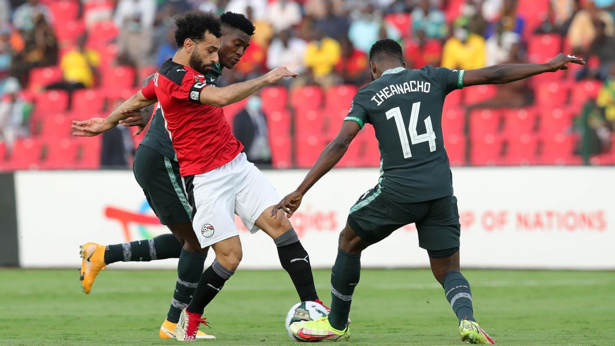 2021年非洲杯赛果：莱斯特城前锋伊赫纳乔带领尼日利亚1-0击败萨拉赫国家队
