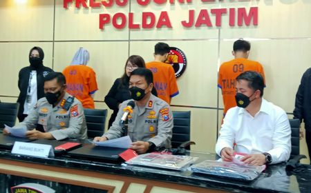 Polda Jatim Tangkap 3 Tersangka Pinjol yang Maki dan Ancam Nasabah yang Sudah Lunasi Pinjaman