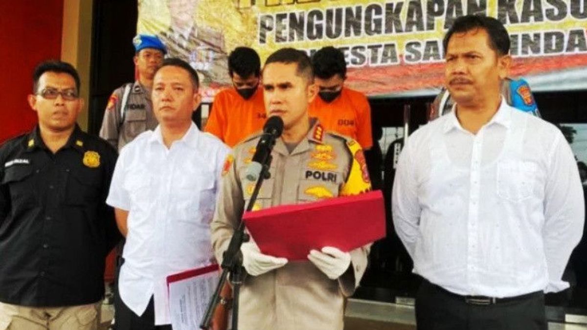 Polisi Tangkap 2 Kurir 1 Kg Sabu di Samarinda