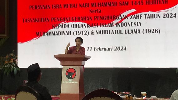 Megawati Minta Ibu-ibu Majelis Taklim Lebih <i>Care</i> ke Kesehatan, Pendidikan dan Gizi Anak Ketimbang Beli Seragam