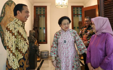 Suasana Santai di Teuku Umar Saat Halalbihalal, Jokowi dan Megawati Turut Bahas Ganjar Pranowo