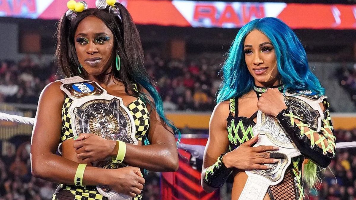 Hapus Tulisan "WWE Superstar" di Profil Instagram, Sasha Banks dan Naomi Keluar dari Promosi Gulat Profesional AS?