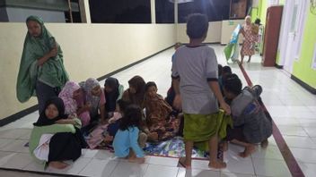 格罗博根中爪哇Kebanjiran, BNPB 的33个村庄:受害者已被疏散