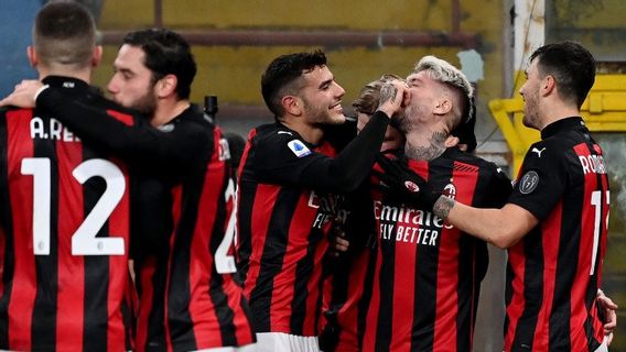 Susah Payah Gebuk Sampdoria, Milan Kembali Menjauh dari Inter di Puncak Klasemen