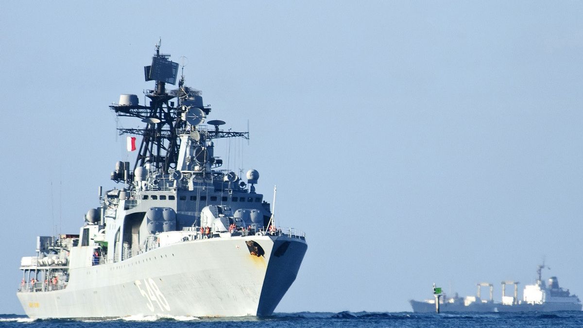 首次东盟联合演习，俄罗斯将携带反潜驱逐舰潘捷列耶夫海军上将到印尼