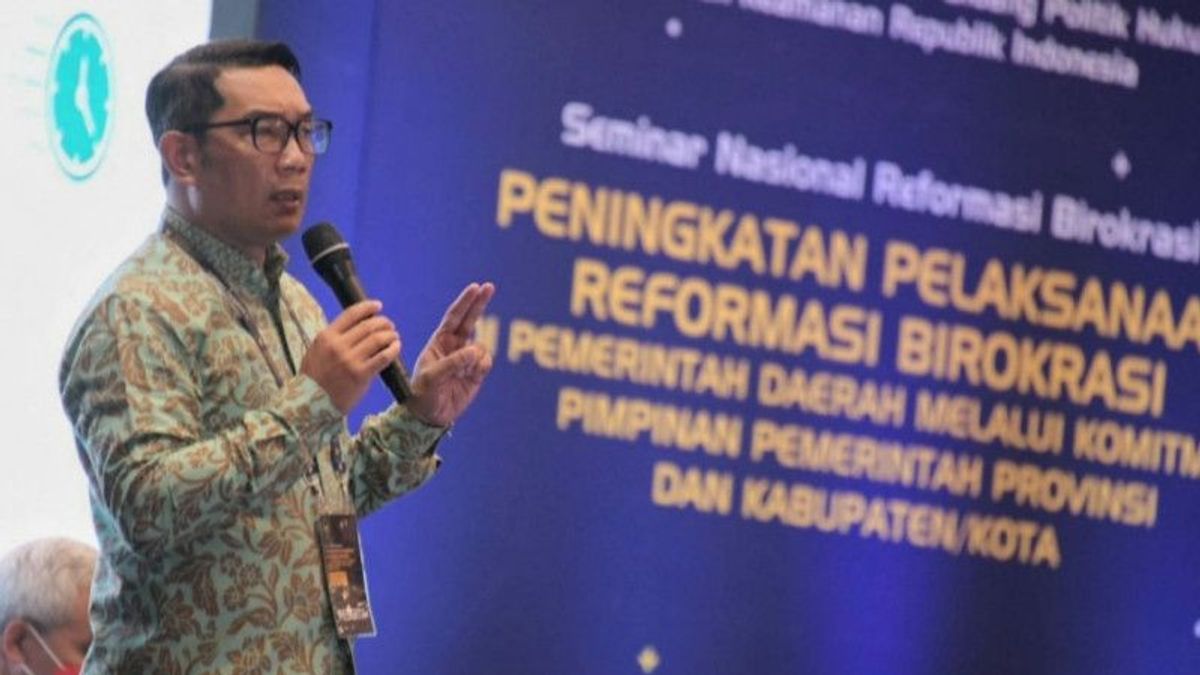 Kenangan Ridwan Kamil ke Mang Oded: Nasihatnya Sudah Seperti Orang Tua Saya