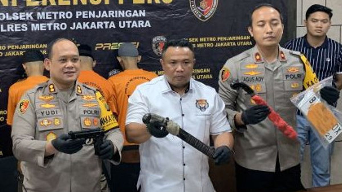 Empat Orang Pencuri Motor di PIK Terancam Hukuman 12 Tahun Penjara