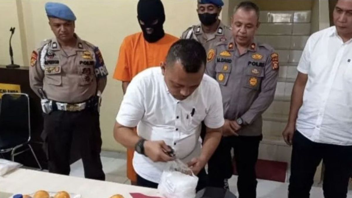Police Destroy 1.4 Kilograms Of Methamphetamine Results Reveal Cases In Pekanbaru