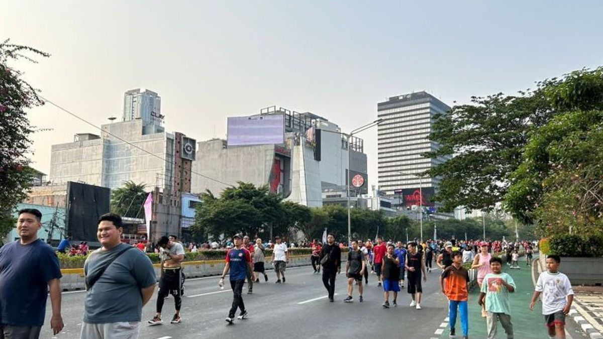 Warga Kurangi Durasi Olahraga Luar Ruang saat Polusi Udara Jakarta
