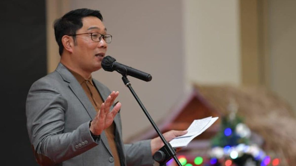 Ridwan Kamil Selip Lidah Sebut Dirinya Gubernur DKI, Pengamat Duga Ada Unsur Kesengajaan