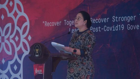 Ketua DPR Puan Maharani Ajak Negara G20 Kolaborasi Bangun Dunia yang Lebih Baik