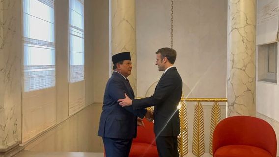 Prabowo Terima Ucapan Selamat dari Presiden Prancis