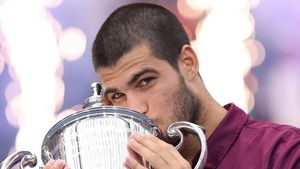 Alcaraz Menangi Duel Trilogi Grand Slam vs Sinner untuk Juara US Open 2025