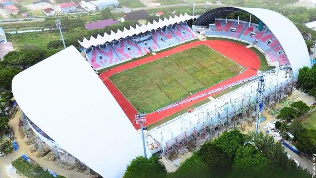 The Construction Of The Aceh National Hope Stadium Is Targeted To Be Completed By The End Of July 2024