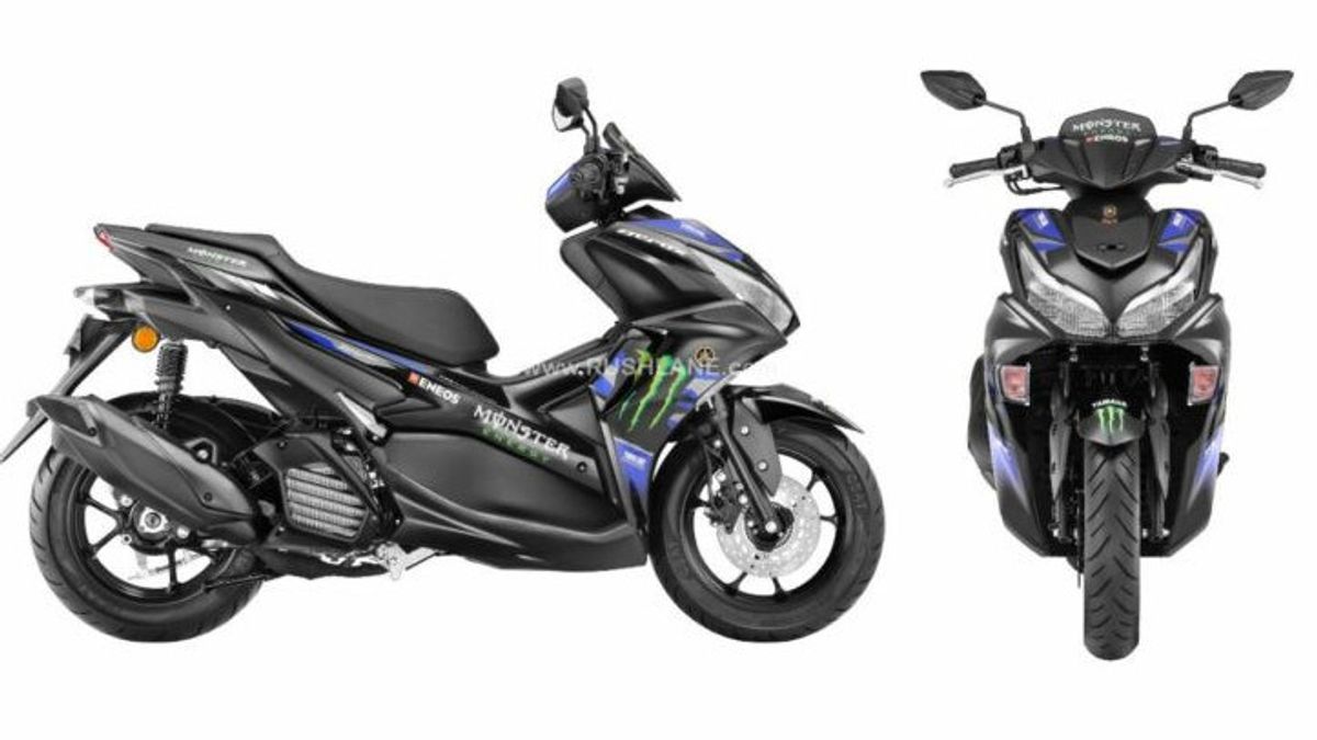 Yamaha Releases Aerox 155 Monster Energy MotoGP Edition