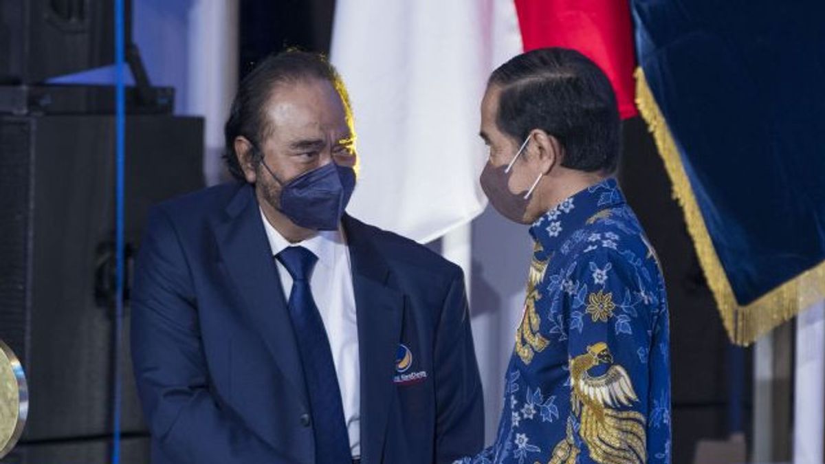 Meeting Jokowi After The Election, NasDem Calls Surya Paloh Evidence Not Baperan