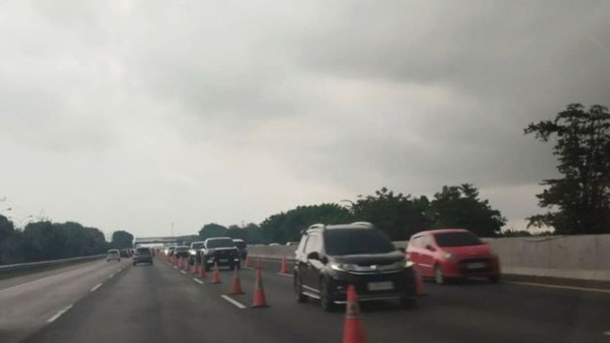 ジャペック有料道路の混乱!緊急逆流が実施され、数千台の車両が立ち往生