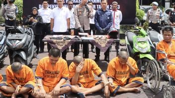 Polres Malang Ungkap 45 Kasus Curanmor, 10 Orang Tersangka Ditangkap
