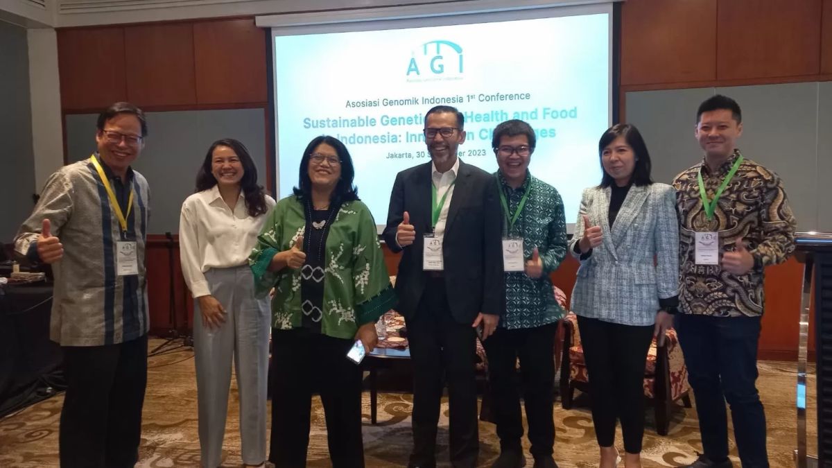 第一个会议标题,印度尼西亚基因组学协会揭示2 目的