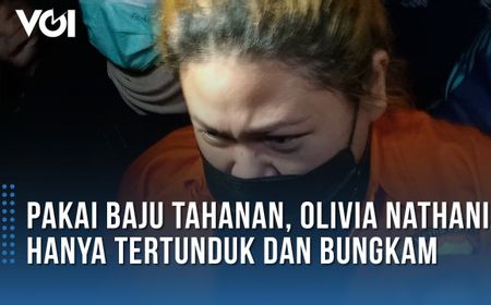 VIDEO: Tertunduk Pakai Baju Tahanan, Olivia Nathania Digelandang ke Sel