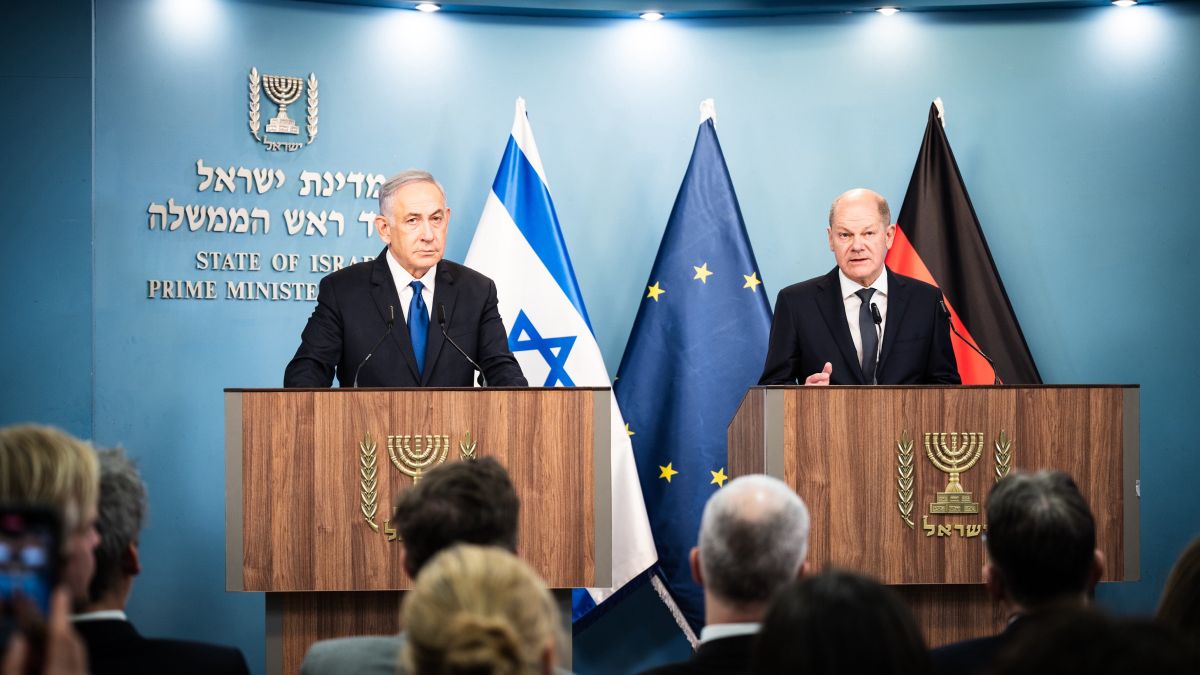 Meeting PM Netanyahu, German Chancellor: Israel's Security Lies in Solutions with Palestine, Not Against It