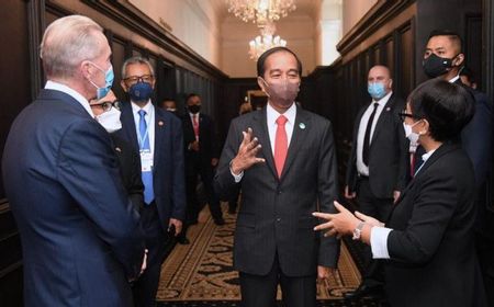 Presiden Jokowi Gelar Pertemuan CEOs Forum di Glasgow Skotlandia