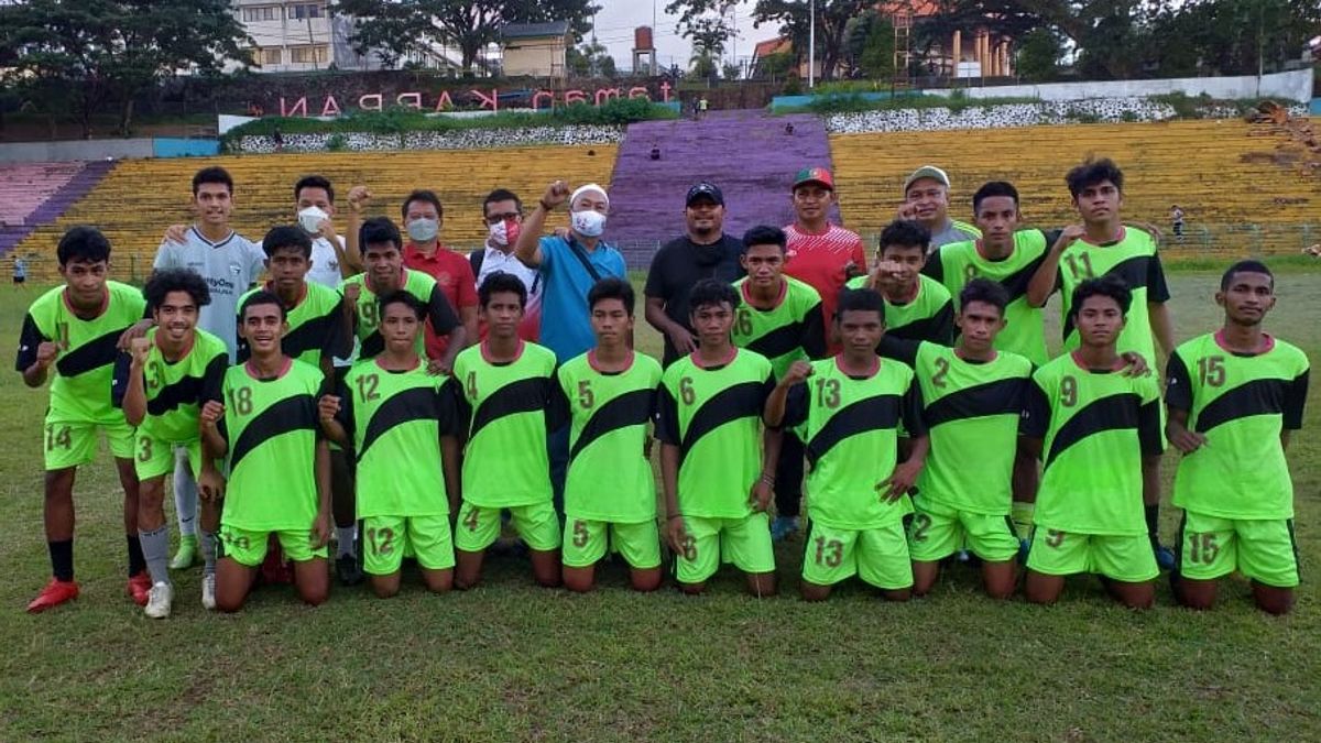 Held Bimtek Football In Maluku, Kemenpora Finds Still Coach License D