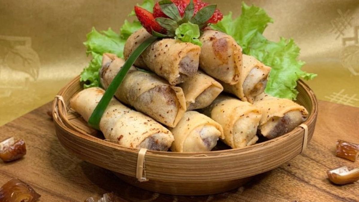 Save It For Later, Recipe For Yummy Cheese Date Spring Rolls For Ramadan Takjil