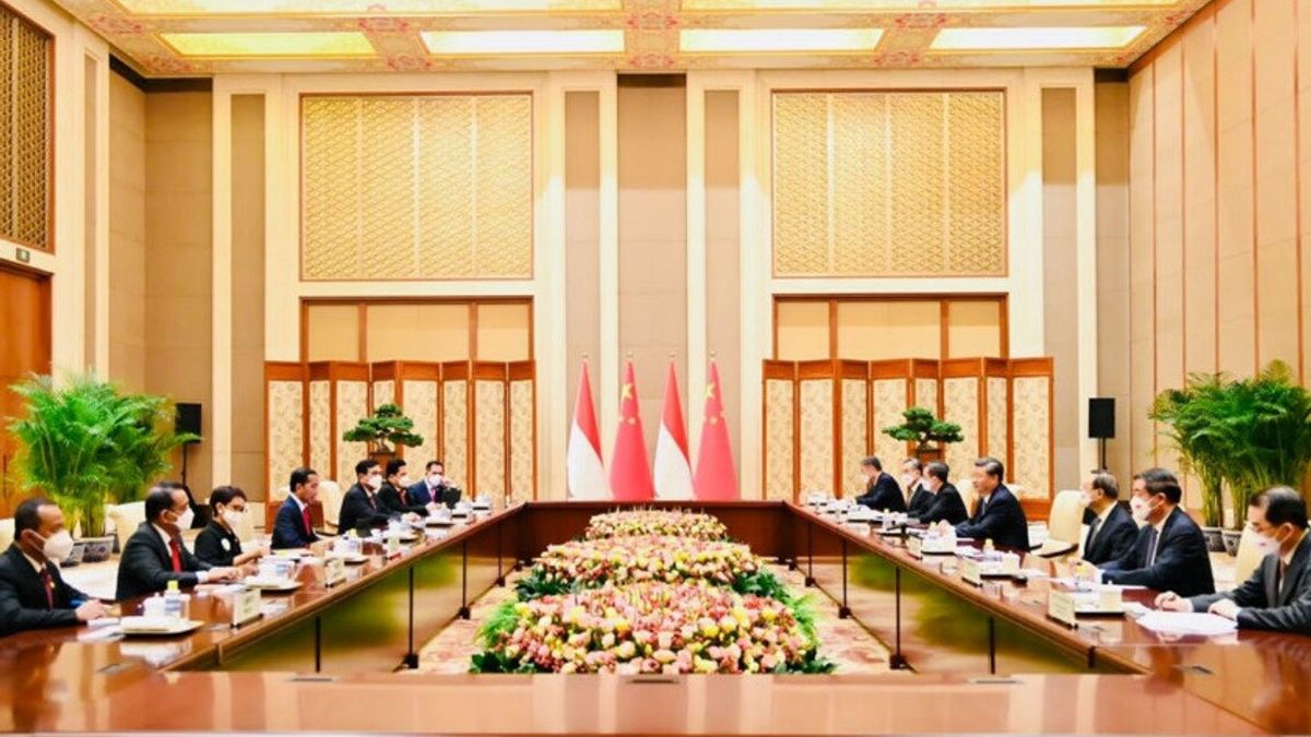  شكرا الرئيس جوكوي: الزعيم الصيني شي جين بينغ يشيد بالعلاقة الحميمة مع إندونيسيا ويقدر الجهود المبذولة للتوفيق بين الصراع الروسي الأوكراني