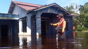 洪水Rendam 706 Kubu Raya Kalbar的房屋,2,396 人受到影响