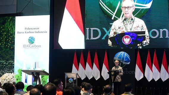 OJK老板:印尼碳交易所是世界上最重要的交易所之一