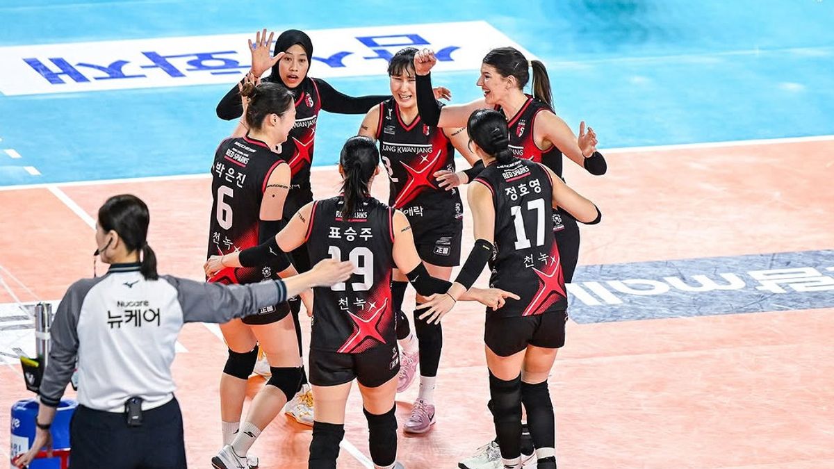 Hasil Pink Spiders vs Red Sparks: Megawati Gagal Bawa Tim Juara Liga