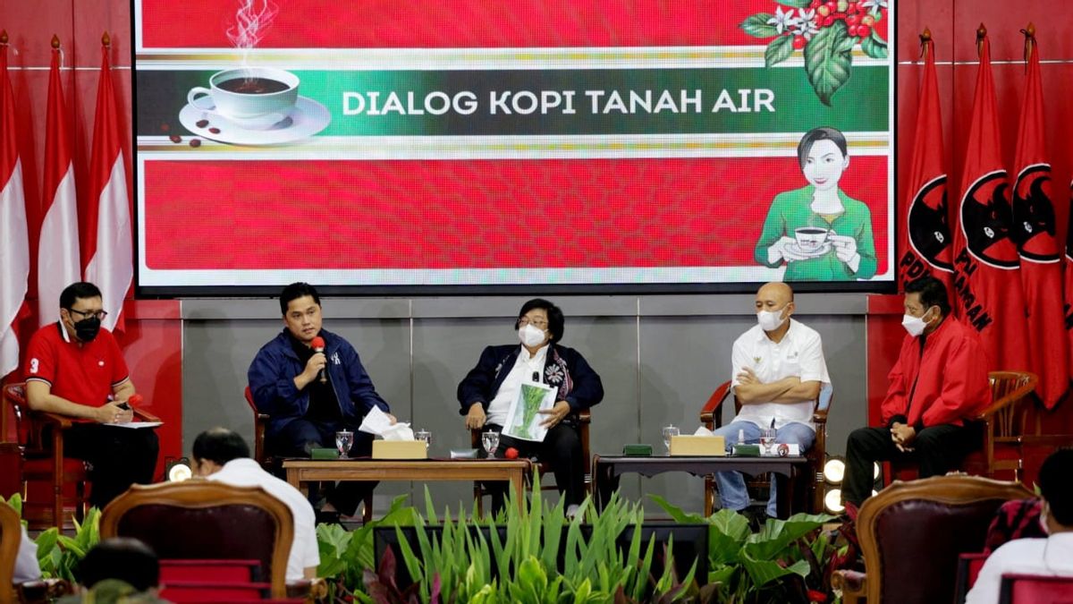 It Turns Out That This Was Erick Thohir's Goal Until Siti Nurbaya Attended The PDIP Party School