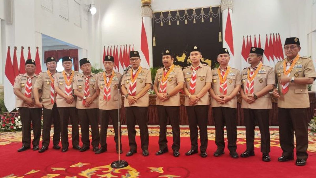 President Jokowi Asks Scout Kwarnas To Give Education To Young People's Characters, Including State Defense