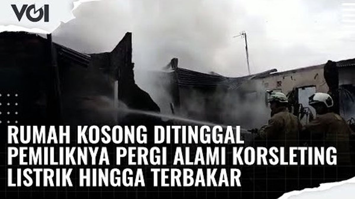视频：业主留下的空房子经历了电气短路，直到着火