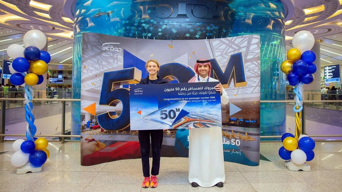 مطار الملك عبد العزيز الدولي في جدة يسجل 50 مليون مسافر هذا العام