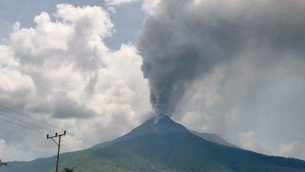Mount Lewotobi In East Flores Eruption Again, People Asked To Follow Local Government Directives