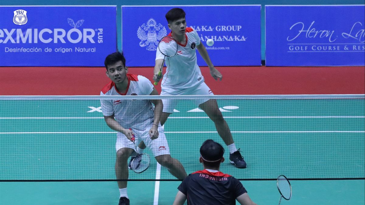 SEA Games Mens Team Badminton Semifinals 2021 Indonesia Vs Thailand Chico Aura Opens