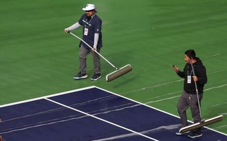 Semifinal Indian Wells Alcaraz vs Sinner Ditunda, Ini Penyebabnya