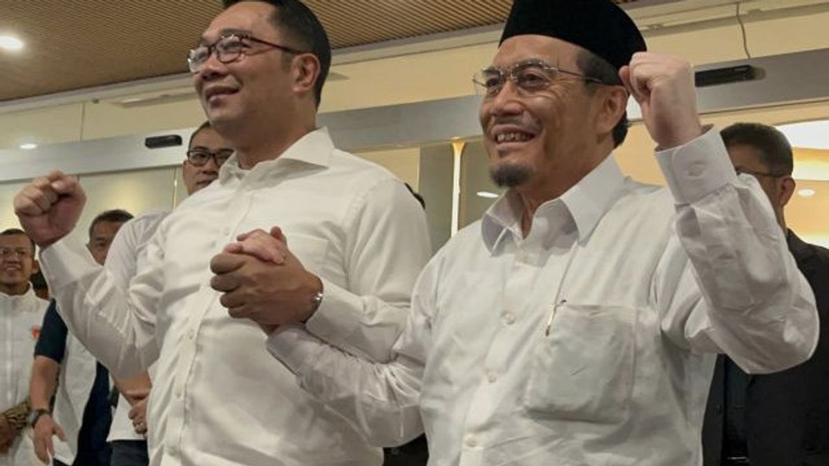 Ridwan Kamil-Suswono Tuntas Jalani Tes Kesehatan untuk Pilkada Jakarta