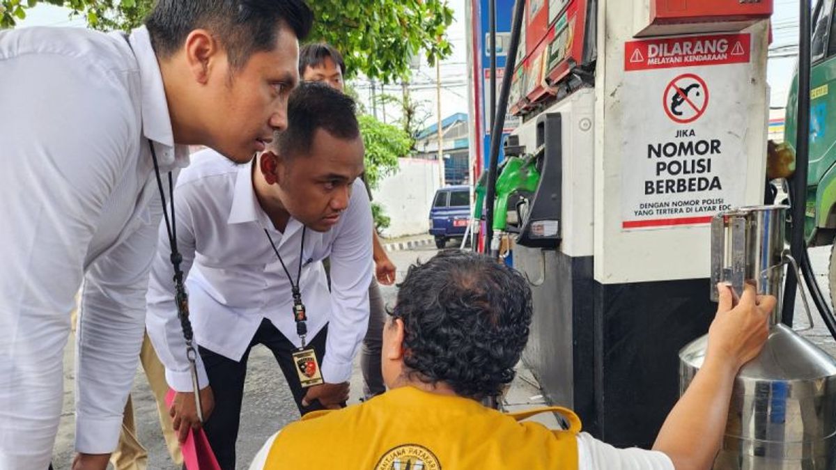 Central Java Police Check Gas Stations On The Semarang-Solo Line