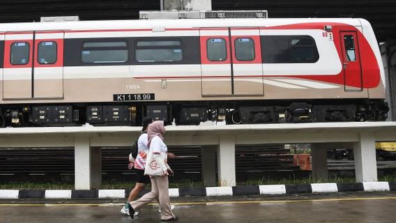 de développement de la phase 1B de LRT Jakarta atteint 39,83% en décembre