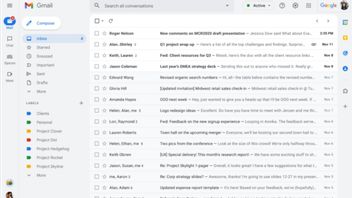 Mulai Minggu Depan, Pengguna Gmail Akan Mendapatkan Tampilan Desain Baru