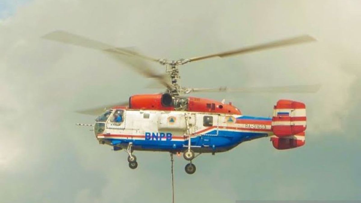 Riau Dapat Tambahan Bantuan Helikopter Tangggulangi Karhutla