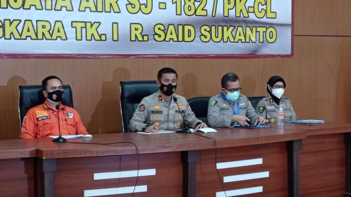 5 Penumpang Sriwijaya Air SJ-182 Berhasil Diidentifikasi, 3 di Antaranya dengan Sampel DNA
