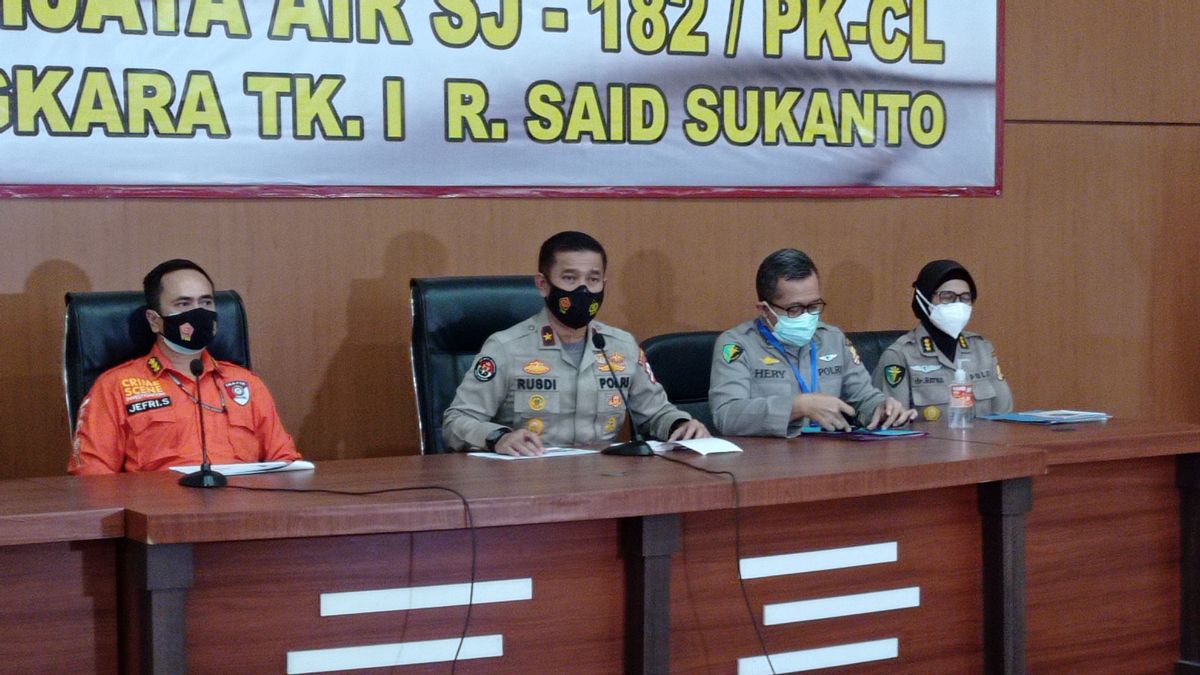 5 Sriwijaya Air SJ-182 Passengers Were Identified, 3 Of Them With DNA Samples