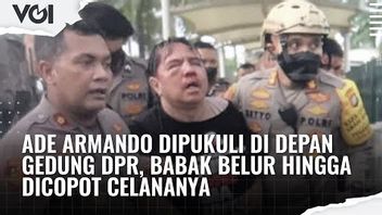 VIDEO: Babak Belur Hingga Dicopot Celananya, Begini Kondisi Ade Armando