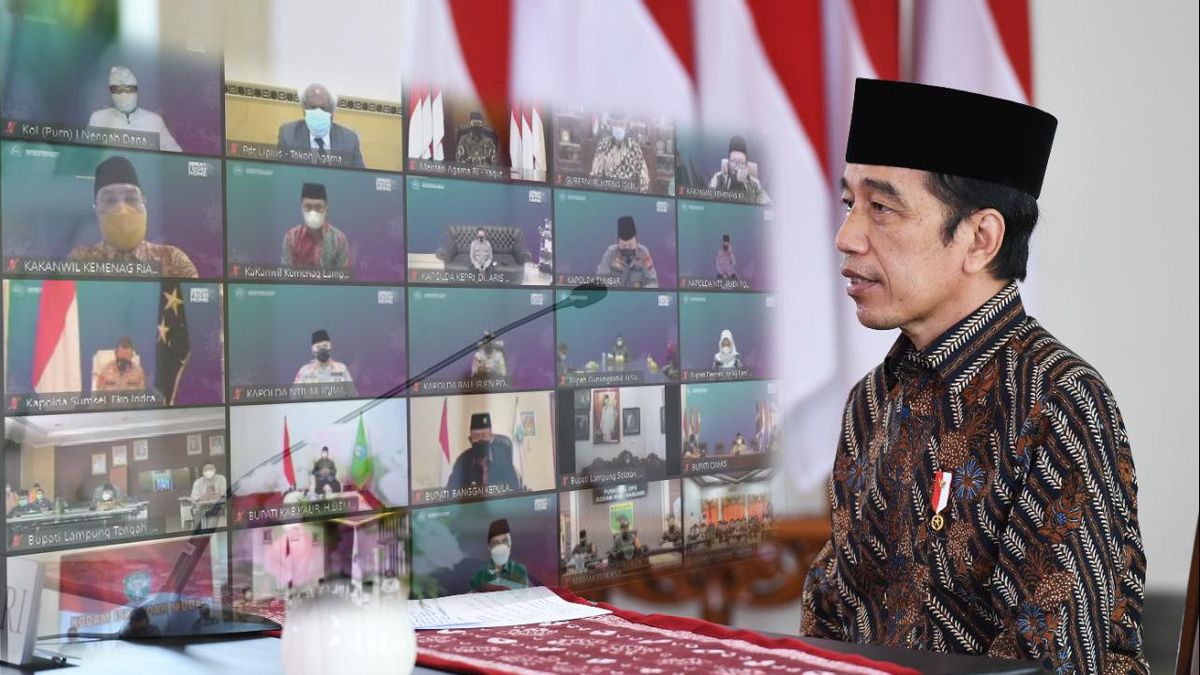 Jokowi: التقدم المختلفة المتضررة من وباء COVID-19