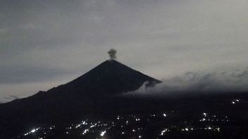 Mount Semeru Eruption Twice